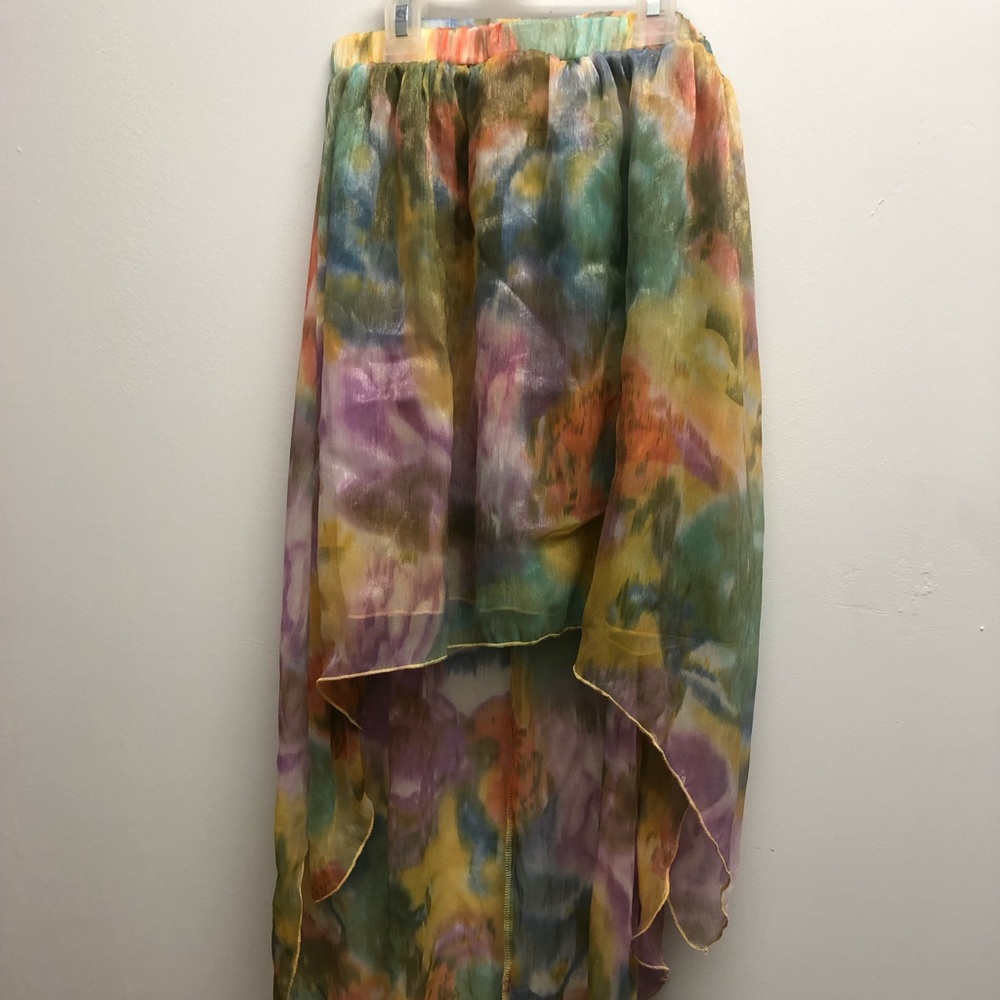 High-low skirt